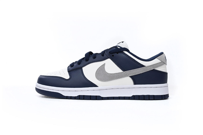 Men's Dunk Low Navy/White Shoes 0410 Men's Dunk Low Navy/White Shoes 0410